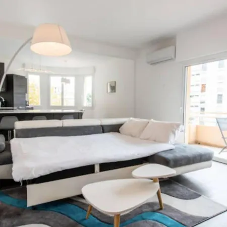 아파트 Le Madrid Avec Balcon Proche Croisette, Plages Et Palais Des Festivals